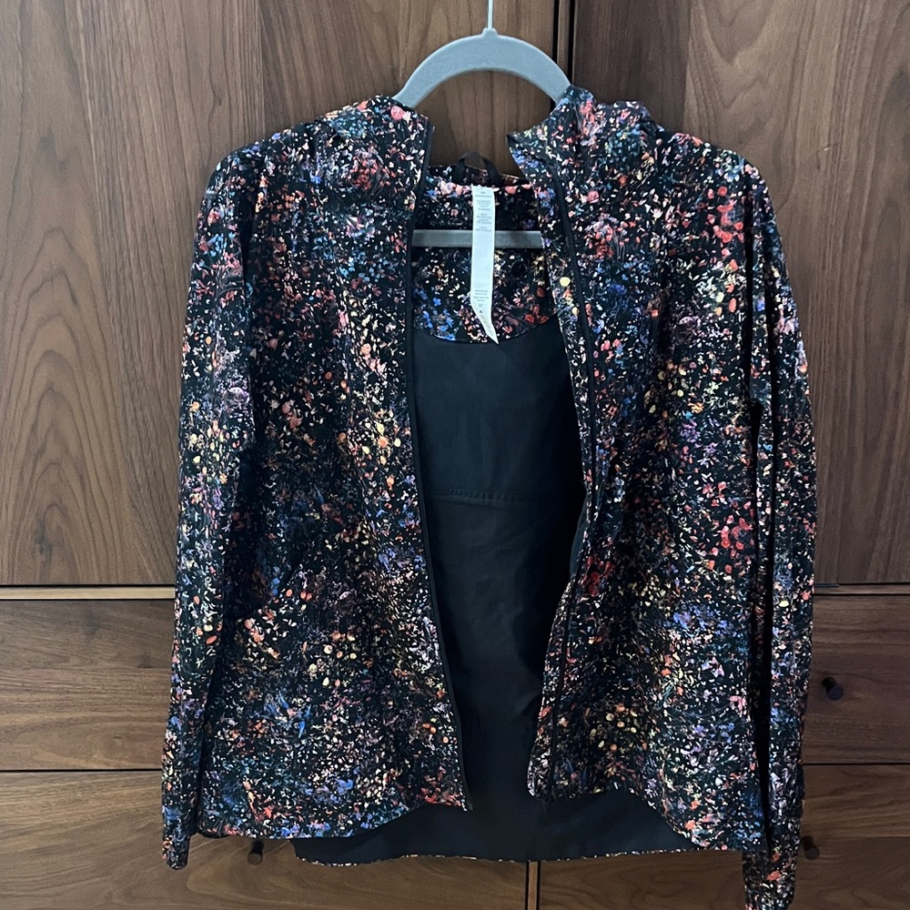 lululemon athletica multicolor floral windbreaker Jacket